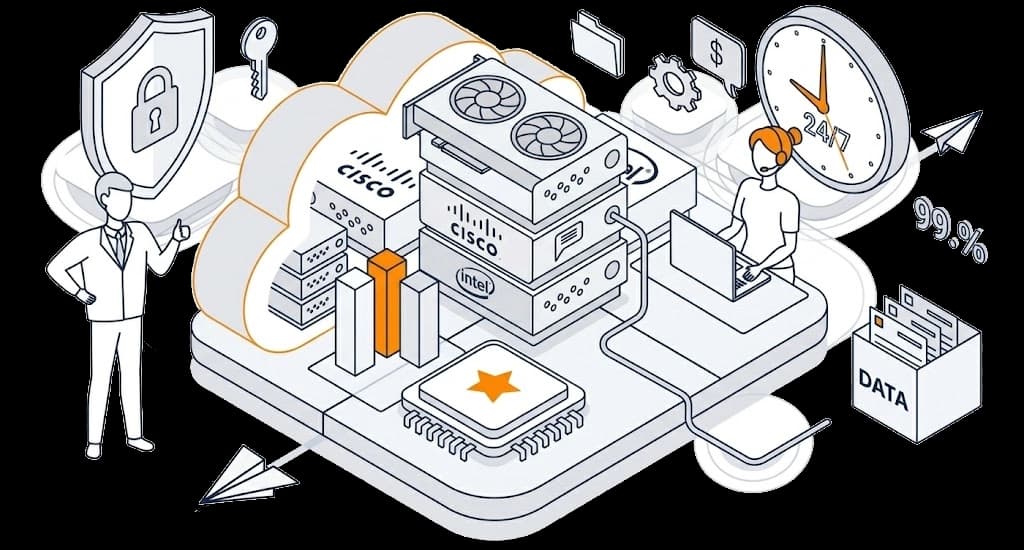 Dynamic Cloud enterprise hosting — scalable high-availability infrastructure